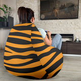 Bengal Tigers Skin Print Pattern Background Bean Bag Cover
