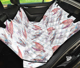 Watercolor Sea Turtle Jellyfish Pattern Dog Car Seat Covers