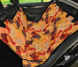 Red Rooster Chicken Cock Pattern Dog Car Seat Covers