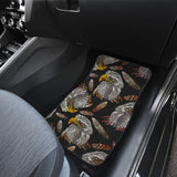 Eagle Pattern Print Design 05 Front and Back Car Mats