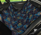 Beautiful Peacock Feather Pattern Dog Car Seat Covers