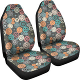 Gear Pattern Print Design 05 Universal Fit Car Seat Covers