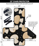 Champignon mushroom pattern Chair Cover Protector