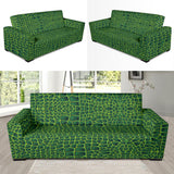 Crocodile Leather Skin Sofa Slipcover