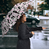 Greyhound Pattern Print Design 02 Umbrella