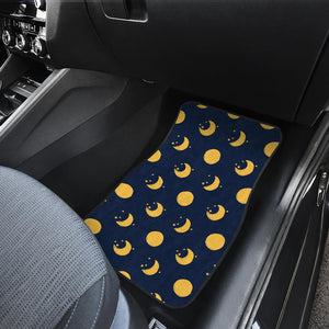 Moon Star Pattern Front Car Mats