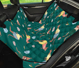 Kangaroo Leaves Pattern Dog Car Seat Covers