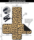 Leopard skin print Chair Cover Protector