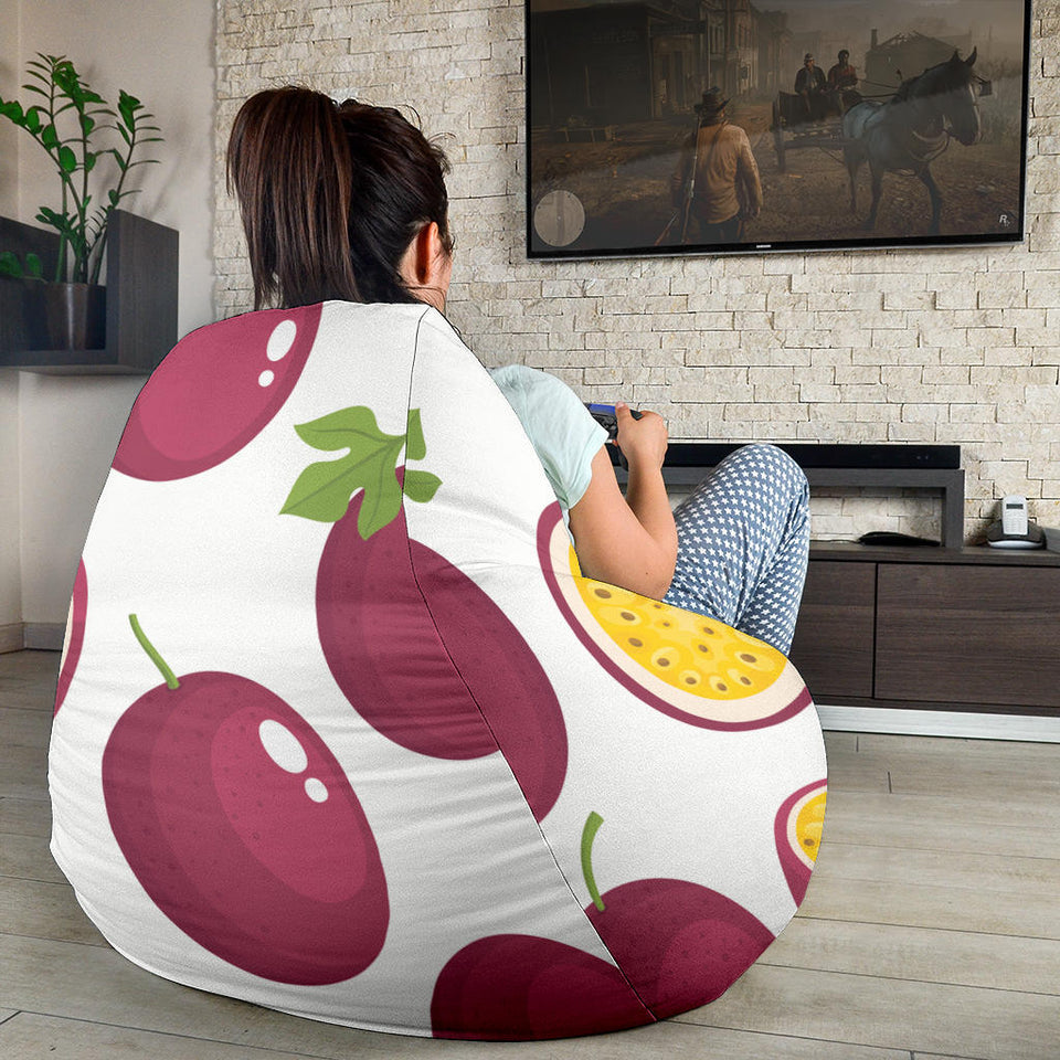 Passion Fruit Design Pattern Bean Bag Cover
