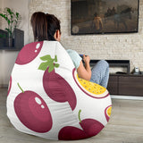 Passion Fruit Design Pattern Bean Bag Cover