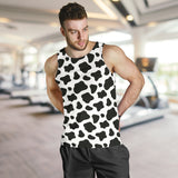 Cow skin pattern Men Tank Top