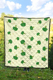 Broccoli Pattern Premium Quilt