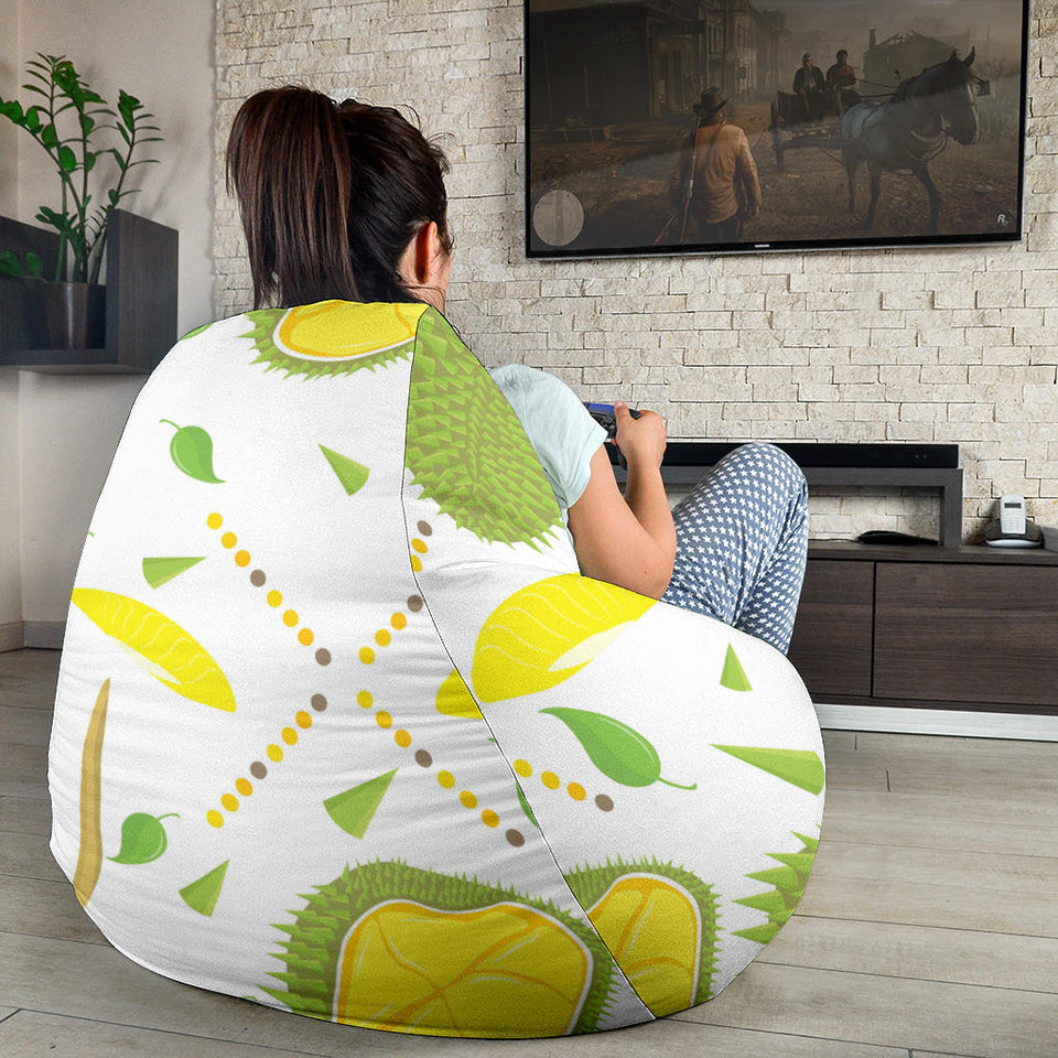 Durian Pattern Background Bean Bag Cover