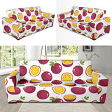 Passion Fruit Design Pattern Sofa Slipcover