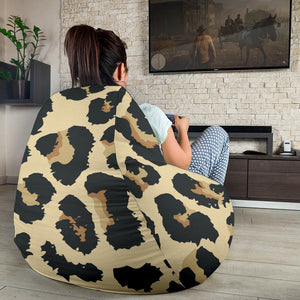 Leopard Print Design Pattern Bean Bag Cover