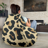 Leopard Print Design Pattern Bean Bag Cover