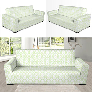 Cucumber Pattern Background Sofa Slipcover