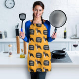 Boston Terrier Design Pattern Adjustable Apron