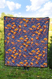 Clown Fish Pattern Print Design 04 Premium Quilt