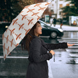 Sausage Pattern Print Design 05 Umbrella