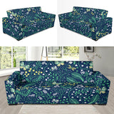 Butterfly Leaves Pattern Sofa Slipcover
