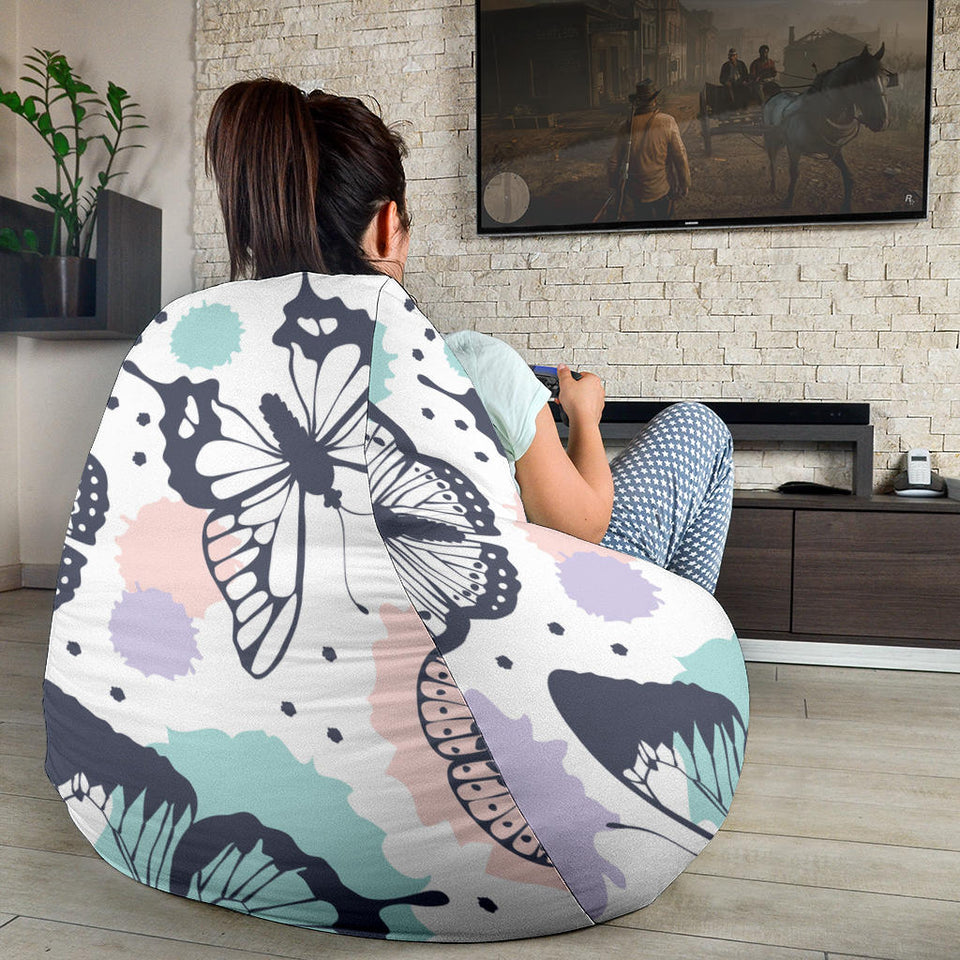 Butterfly Pattern Bean Bag Cover