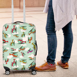 Helicopter Design Pattern Luggage Covers