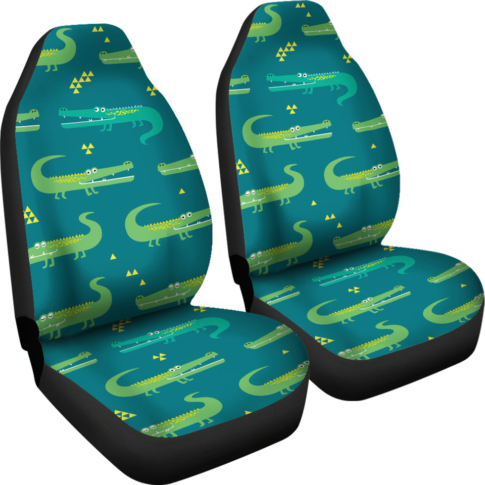 Crocodile Pattern Universal Fit Car Seat Covers