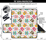 Color cute owl pattern Sofa Cover Protector