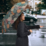 Gear Pattern Print Design 05 Umbrella