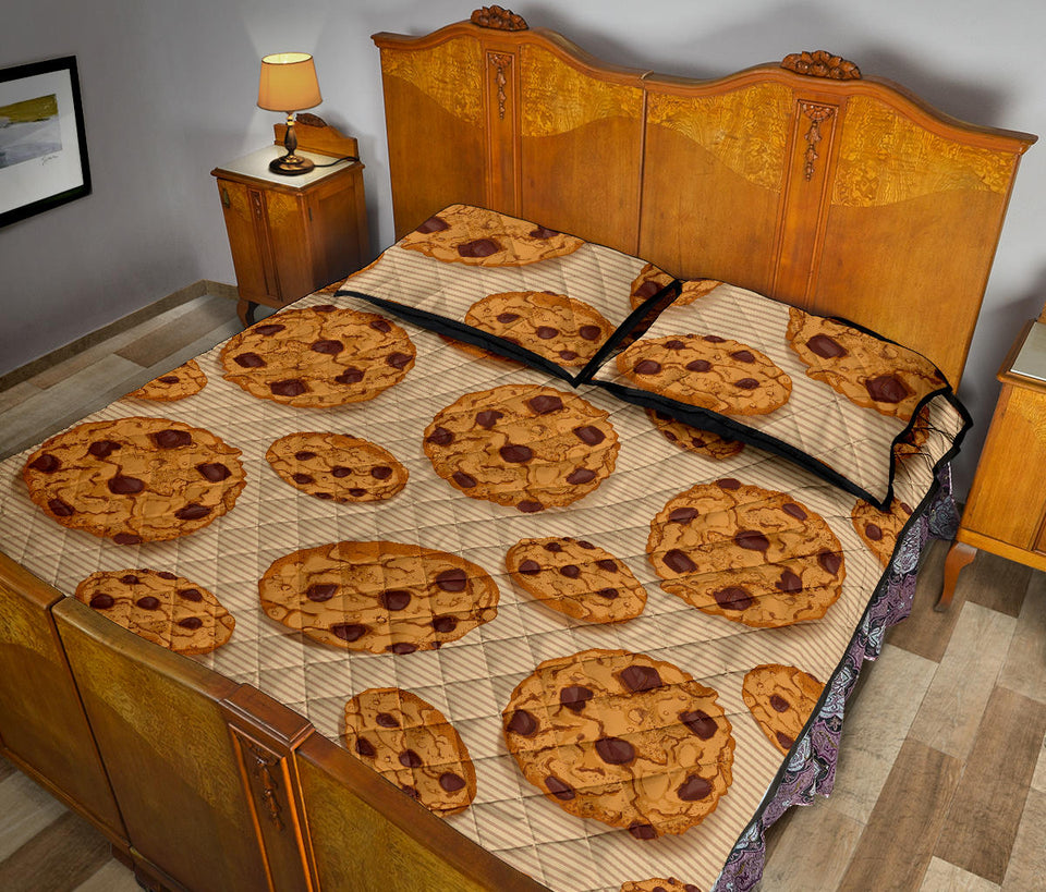 Cookie pattern Quilt Bed Set
