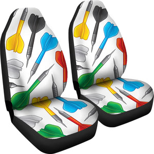 Darts Pattern Print Design 03 Universal Fit Car Seat Covers