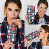 Dragon Fruits Dark Blue Background Tumbler