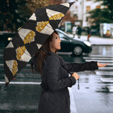 French Fries Dark Background Umbrella