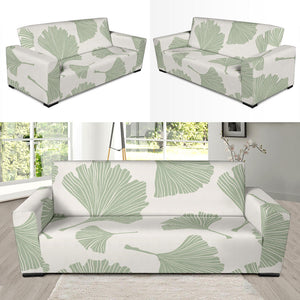 Ginkgo Leaves Pattern Sofa Slipcover