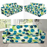 Blueberry Flower Pattern Sofa Slipcover