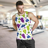 Grape pattern Men Tank Top