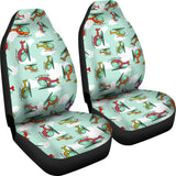 Helicopter Design Pattern Universal Fit Car Seat Covers
