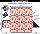 Colorful Maple Leaf pattern Sofa Cover Protector