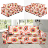 Papaya Leaves Pattern Sofa Slipcover