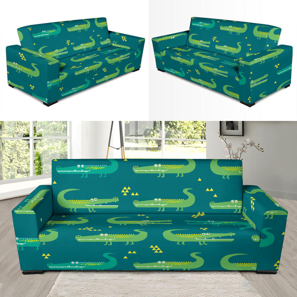 Crocodile Pattern Sofa Slipcover