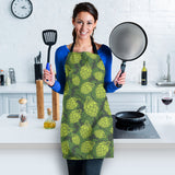 Hop Pattern Hop Cone Background Adjustable Apron
