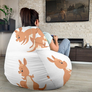 Cute Kangaroo Pattern Bean Bag Cover