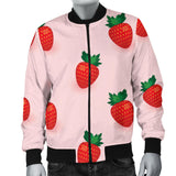 Strawberry Beautiful Pattern Men'S Bomber Jacket