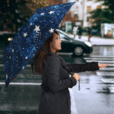 Night Sky Star Pattern Umbrella