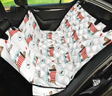 Cute Dachshund Bone Pattern Dog Car Seat Covers