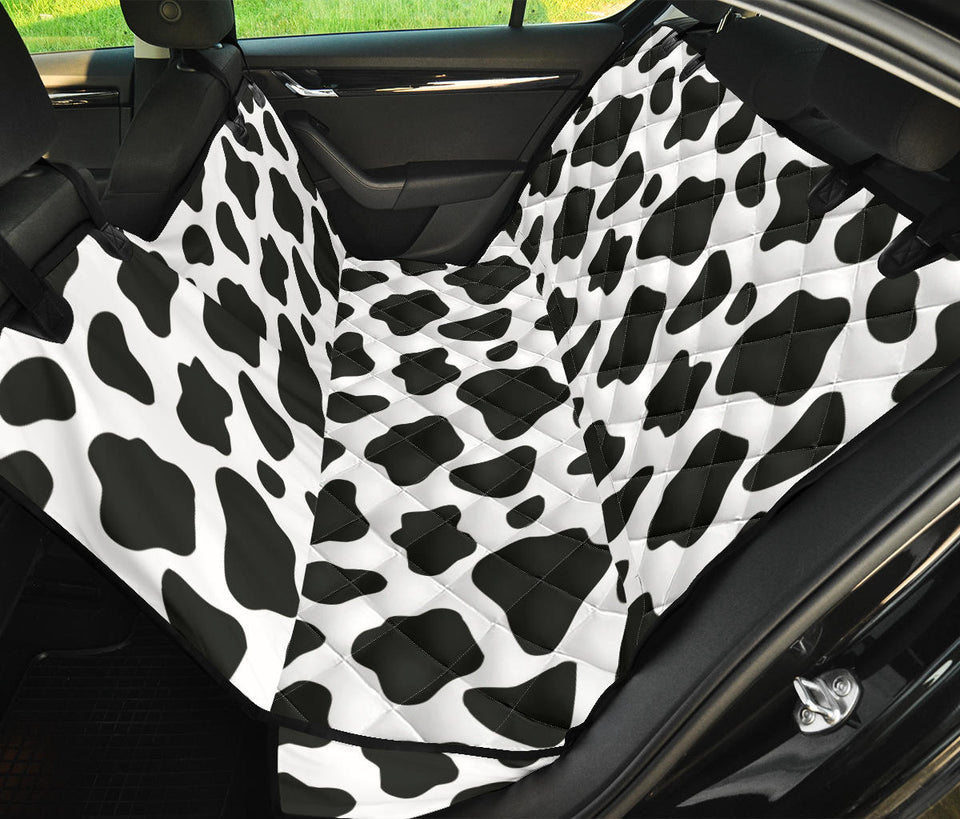 Cow Skin Pattern Dog Car Seat Covers