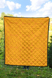 Orange Traditional Indian Element Pattern Premium Quilt