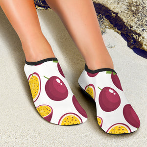 Passion Fruit Design Pattern Aqua Shoes