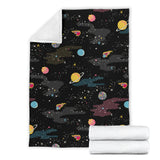 Space Pattern Premium Blanket